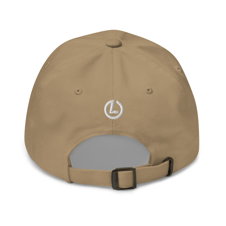 lucra branded dad hat