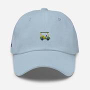 caddie hat (navy logo)