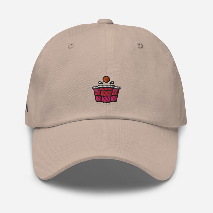 pong legend hat (navy logo)