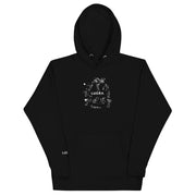 lucratoons hoodie with embroidered front